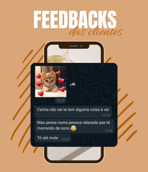 feedbacks das clientes - Carinna de Carvalho