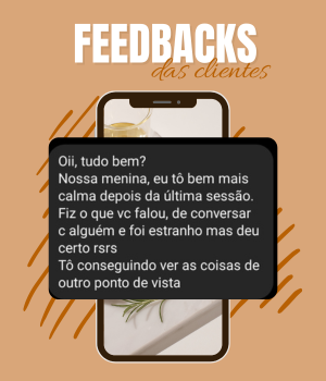 feedbacks das clientes - Carinna de Carvalho
