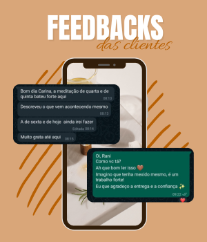 feedbacks das clientes - Carinna de Carvalho