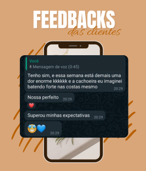 feedbacks das clientes - Carinna de Carvalho